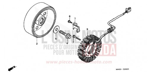 GENERATOR CBR900RRW de 1998