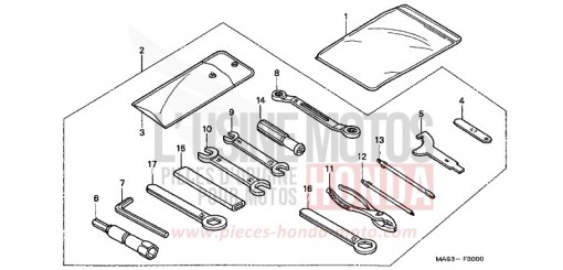 TOOLS CBR900RRX de 1999