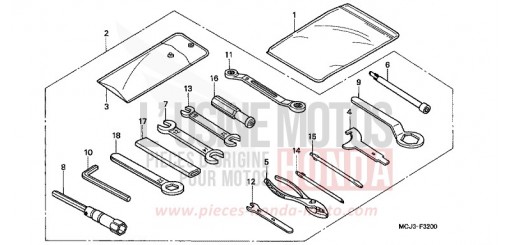 TOOLS CBR900RRY de 2000