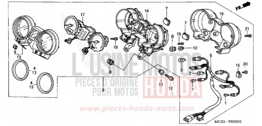 METER CB900F3 de 2003