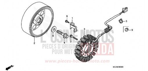 GENERATOR CB900F3 de 2003