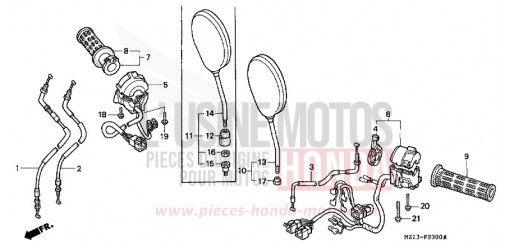 CABLE/SWITCH CB1000FR de 1994
