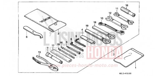 TOOLS CB1000FS de 1995