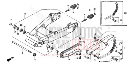 SWINGARM CB1000FS de 1995