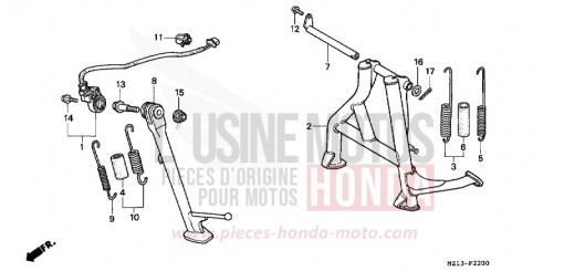 STAND CB1000FT de 1996