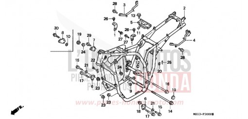 TELAIO CB1000FT di 1996