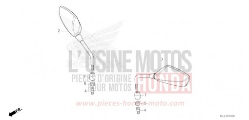 SPECCHIO CB1000S di 2025