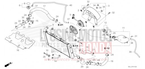 RADIATORE CB1000S di 2025