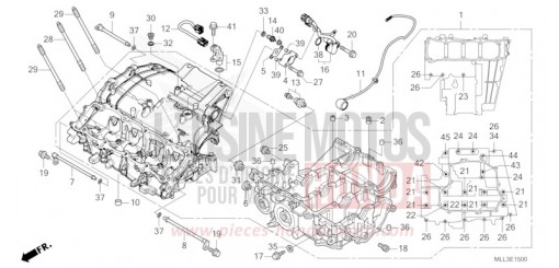 CRANKCASE CB1000SPS de 2025