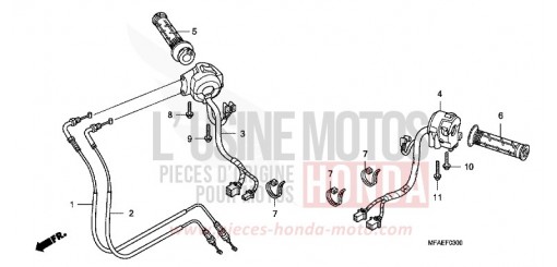 SWITCH/CABLE CBF1000A de 2010