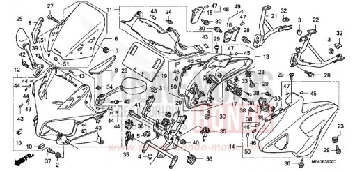 CARENATURA CBF1000A6 di 2006
