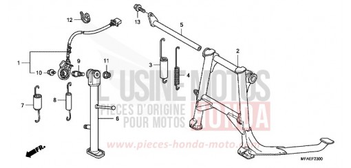 STAND CBF1000AA de 2010