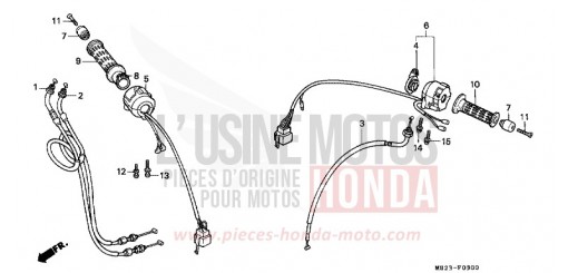 SWITCH/CABLE CBR1000FM de 1991