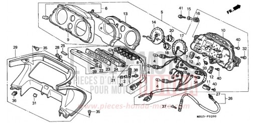 CONTACHILOMETRI CBR1000FN di 1992
