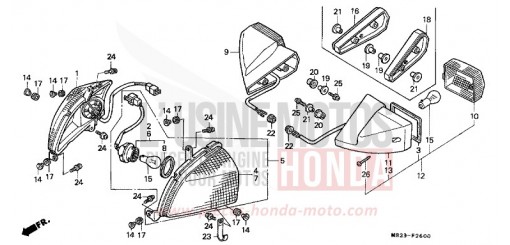 WINKER CBR1000FN de 1992
