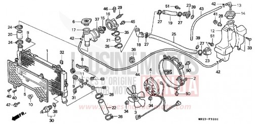 RADIATOR CBR1000FN de 1992