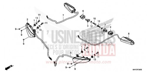 FRECCIA CBR1000SPL di 2020
