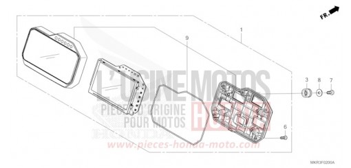 CONTACHILOMETRI CBR1000SPN di 2022