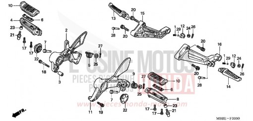 STEP VTR1000F5 de 2005