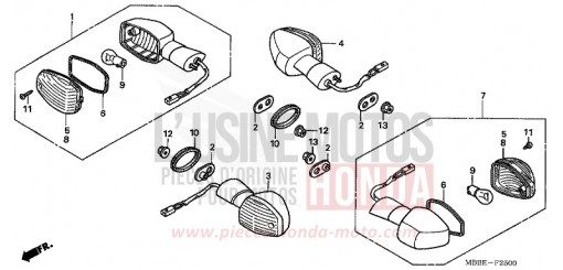 WINKER VTR1000F5 de 2005