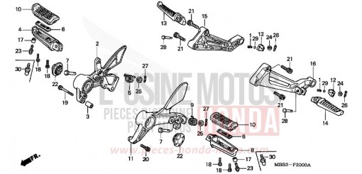 STEP VTR1000FW de 1998