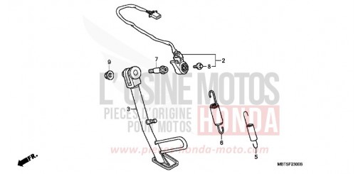 STAND XL1000V4 de 2004