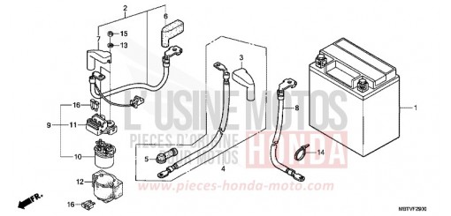 BATTERY XL1000VB de 2011
