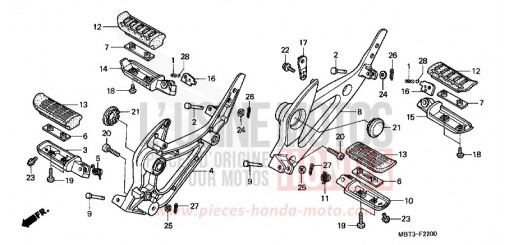 PEDANA XL1000VY di 2000
