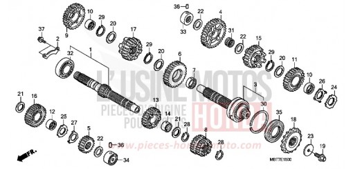 TRANSMISSION XL1000VA9 de 2009