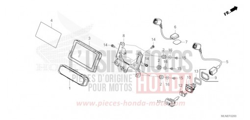 CONTACHILOMETRI CRF1100D3S di 2025