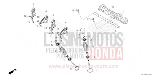 CAMSHAFT/VALVE CRF1100DS de 2025