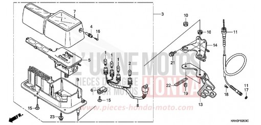 METER XR125L5 de 2005