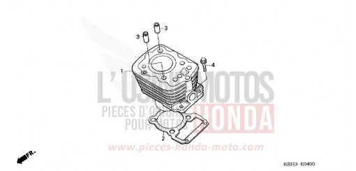 CYLINDER XR125L5 de 2005