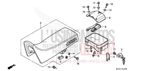SEAT XLR125RW de 1998