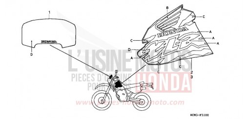 MARK XLR125RW de 1998