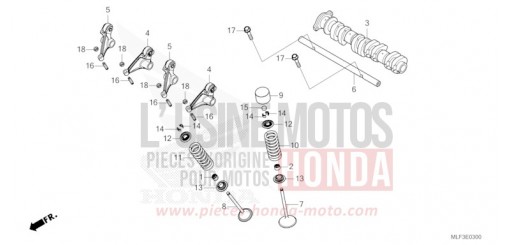 CAMSHAFT/VALVE NT1100AR de 2024