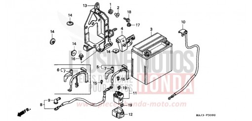 BATTERY ST1100S de 1995