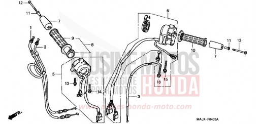 INTERRUTTORE/CAVO ST1100X di 1999