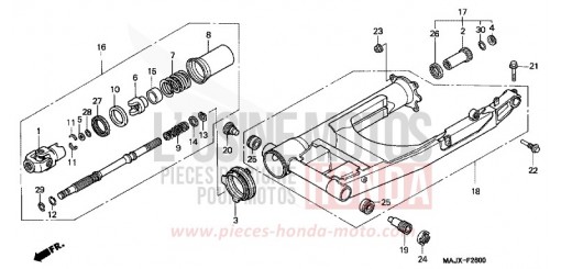 SWINGARM ST1100AX de 1999