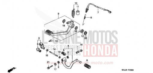 PEDAL ST1100AY de 2000