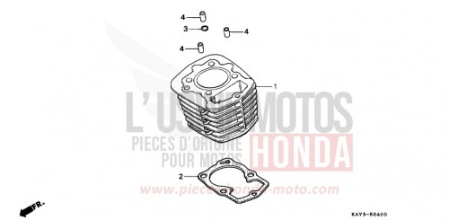 CILINDRO NX125K di 1989