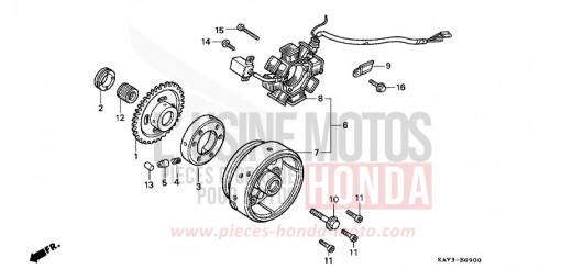 GENERATOR NX125K de 1989