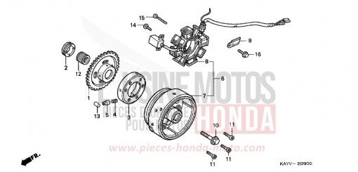 GENERATOR NX125V de 1997