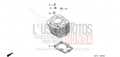 CYLINDER NX125V de 1997