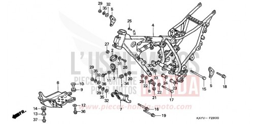 TELAIO NX125V di 1997