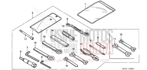 TOOLS CBR1100XX3 de 2003