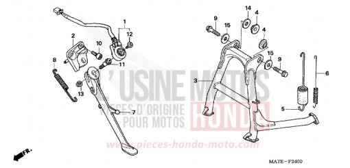 STAND CBR1100XX5 de 2005