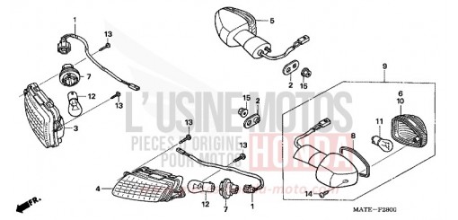 WINKER CBR1100XX6 de 2006