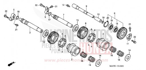 BALANCER CBR1100XX6 de 2006