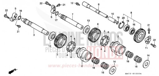 BALANCER CBR1100XXW de 1998
